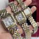 replica cartier panthere large size two tone yellow gold white face quartz watch (4)_th.jpg